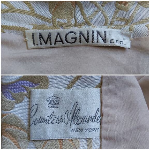 Vintage I.MAGNIN Countess Alexander Dress & Jacket Set Size Medium - Picture 11 of 11